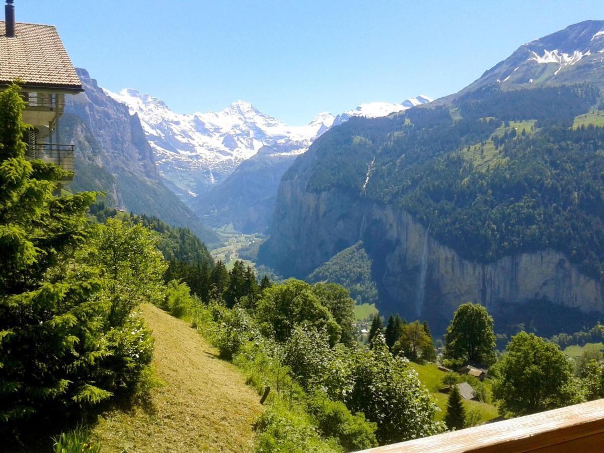 Apartment Sulegg Wengen Esterno foto