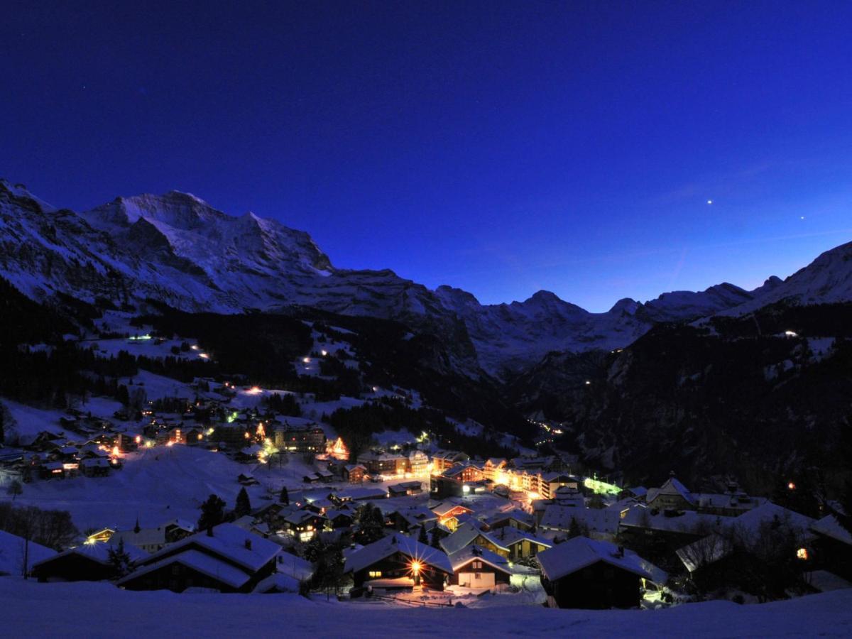 Apartment Sulegg Wengen Esterno foto