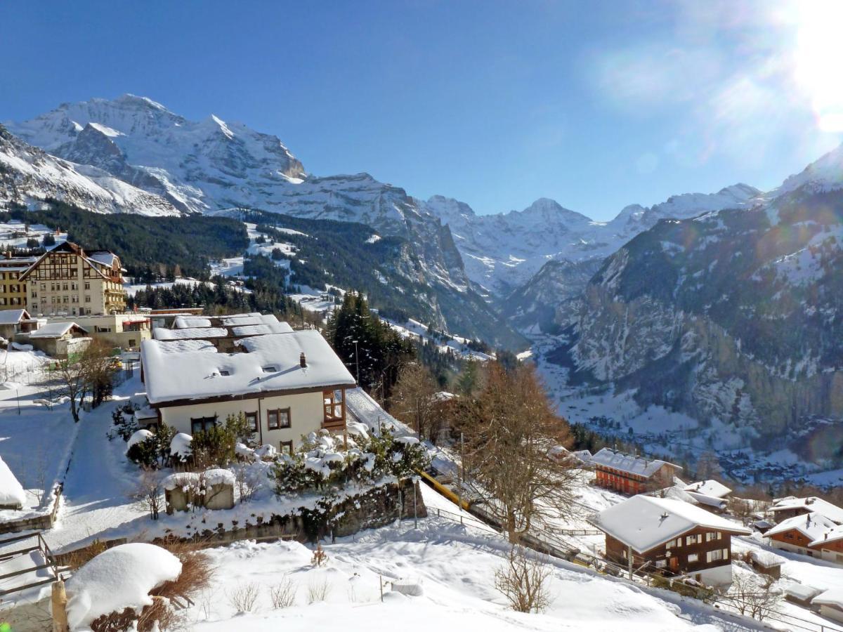 Apartment Sulegg Wengen Esterno foto